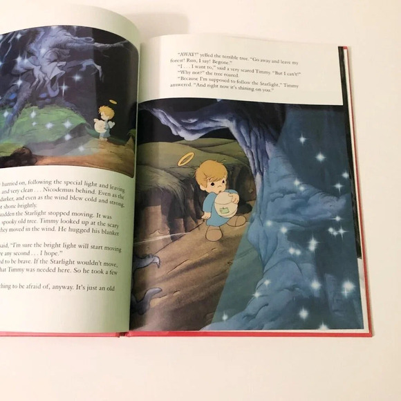 1991 Precious Moments Timmy’s Gift A Christmas Story by Samuel J Butcher Book - Picture 13 of 16